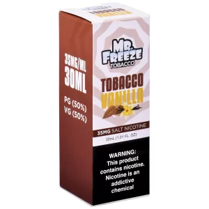 Mr. Freeze | TABACCO VANILLA | 30ml 50mg
