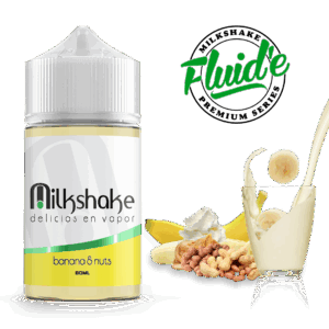 FLUID'E | Linea Milkshake 60ml | BANANA & NUTS