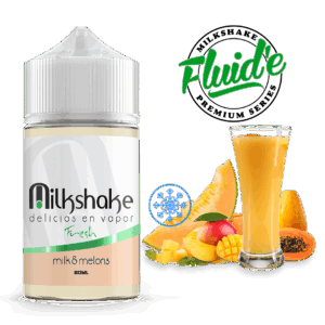 FLUID'E | Linea Milkshake 60ml | MILK & MELONS